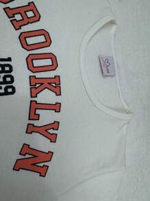 Brooklyn Cropped Top With Shorts For Girls - Rượu sâm banh - Xem 6