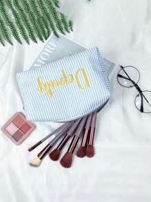 Tùy chỉnh thêu: 1 chiếc Túi đựng đồ trang điểm hình vuông tối giản thêu tùy chỉnh, Túi đựng đồ trang điểm, Túi đựng đồ chăm sóc da, Túi đựng đồ vệ sinh cá nhân, Bao bì hình khối, Đồ dùng thiết yếu khi đi du lịch, Đồ dùng thiết yếu khi đi du ngoạn, Đồ dùng thiết yếu cho ký túc xá, Quà tặng phù dâu, Quà tặng cho mẹ, Quà tặng sinh nhật, Thư, Di động, Đa chức năng, Đa năng, Nhẹ, Sức chứa lớn, Đa năng, Thiết thực, Tùy chỉnh, Quà tặng lý tưởng cho cô ấy, Phụ nữ, Tân binh & Nhân viên văn phòng, Bạn gái, Cô gái màu hồng, Cô ấy, Bạn bè, Trẻ em, Gia đình, Phụ kiện du lịch - Nhiều màu - Xem 2