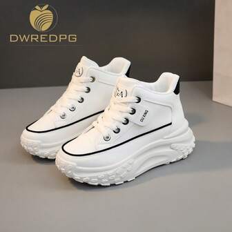 DWREDPG High-End Branded Comfortable Women Shoes, Casual Breathable Fashion Shoes, Thick Sole Elevator Shoes, Four Seasons Shoes, Korean Style, Fashionable And Versatile