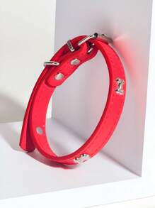 1 st Pet Dog Cat Collar Neck Ring, för små hundar - Röd - Visa 32