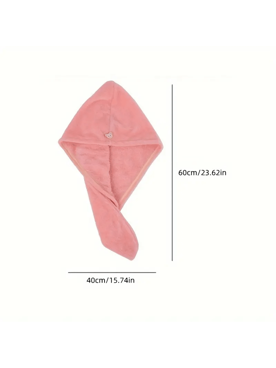 قبعة شعر جاف للنساء 2 قطعة، فوطة شعر جاف، ناعمة وم...