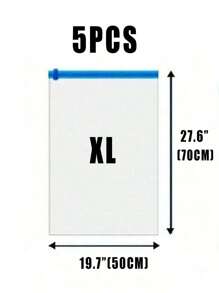 1/3/5pcs Compression Bags For Travel Travel Accessories Space Saver Bags No Vacuum Or Pump Needed Vacuum Storage Bags For Travel Essentials Travel And Home Packing Organizers (Blue) Clothes Storage Clothes Organizer Travel Organizer Bag Set Travel Storage Bag Set Packaging Bag Back To School School Bag Travel Essentials Travel Organizer For Beach Summer Vacation Travel Must Haves Vacation Holiday School Accessories Supplies Stuff Back To School Supplies