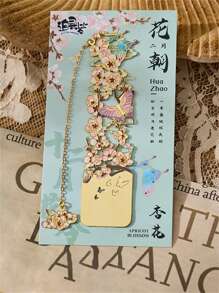 10 Segnalibri eleganti con motivi floreali, segnalibri personalizzati, segnalibri da calendario, per uso quotidiano, regali, eventi aziendali, forniture per matrimoni