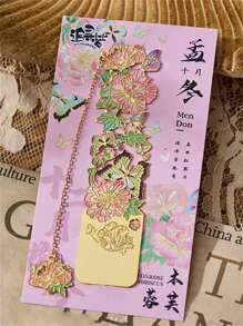 10 Segnalibri eleganti con motivi floreali, segnalibri personalizzati, segnalibri da calendario, per uso quotidiano, regali, eventi aziendali, forniture per matrimoni