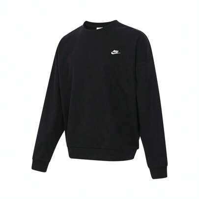 Nike 男士 AS M NK CLUB FT OVERSIZED CREW 运动衫/套头衫，针织连帽运动衫 HJ1820-010