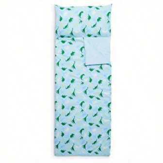 Lightweight Soft Indoor Midnight Party Sleeping Bag - Rolled Design For Easy Storage, Machine Washable - Perfect For Indoor & Travel Use