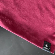 Surpass Comfortable Printed Combed Cotton 30.1 T-Shirt - 紫紅色 - 查看 3