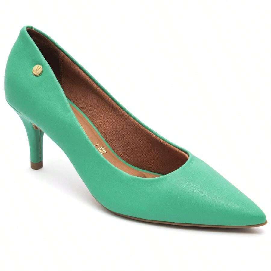 Vizzano Women's Pumps, Low Thin Heel, Soft, Original - 綠色 - 查看 1