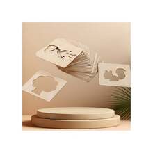 Bộ 24 mẫu tranh gỗ, Đồ chơi bảng vẽ, Câu đố tô màu, Đồ dùng thủ công mỹ nghệ, Phụ kiện đồ chơi giáo dục - Nhiều màu - Xem 11