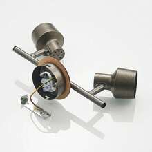 Lindby Strahler 'Sanem' (Landhaus, Vintage, Rustikal) in Alu aus Metall (2 flammig, GU10) - Deckenlampe, Deckenleuchte, Lampe, Spot, Wohnzimmerleuchte - Grau - Übersicht 9