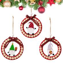 1/3 Chiếc Đồ Trang Trí Giáng Sinh Bằng Gỗ Tròn Màu Đỏ Thiết Kế Ông Già Noel Đồ Trang Trí Treo Hoạt Hình Tự Làm Vòng Hoa Cây Thông Noel Thủ Công Trang Trí Mùa Đông Giáng Sinh Ngày Lễ Năm Mới Tiệc Trang Trí Nhà Quà Tặng Tốt Nhất - Nhiều màu - Xem 1