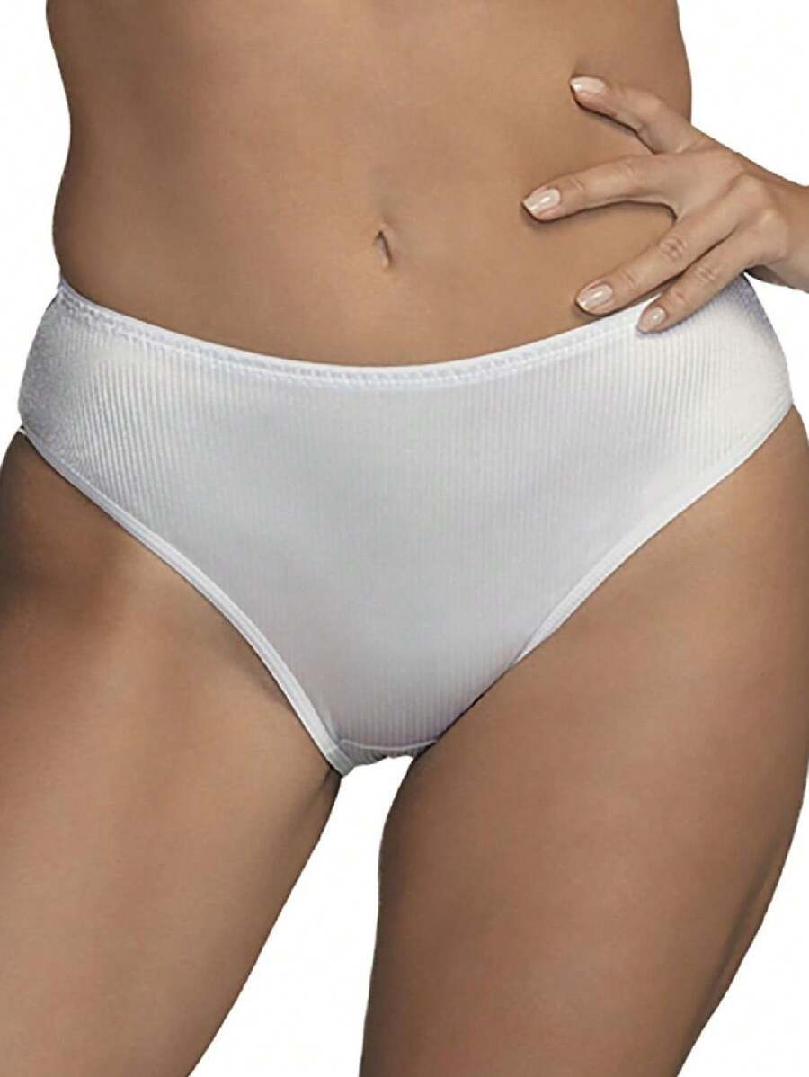 DeMillus 56095 Abrupt Low-Rise Panty - 白色 - 查看 1