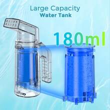 1pc PANCERKA Upgraded Model Steam Garment Steamer, Clothes Portable Handheld Design, 180ML Big Capacily With 10 Steam Vent Strong Penetrating Steam, Fast Emoves Wrinke For Home, Travel. - EU C Type Plug(220-240V) - View 6