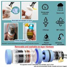 Faucet Installation Filter, Faucet Water Filter Purifier, Kitchen Faucet Filter, Activated Carbon Removal Of Chlorine, Fluorine, Heavy Metals,Filter Water,Water Filter, Waterfilter,Hard Water Suitable For Home Kitchens And Bathrooms