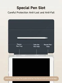 Ốp lưng Angel&Bow tương thích với iPad 10.2 inch 2021/2020 iPad thế hệ thứ 9/8, tương thích với Galaxy Tab A8 10.5 inch 2022, Bao da Tab, Có giá đỡ bút, Hỗ trợ nắp tự động ngủ/thức - Nhiều màu - Xem 7