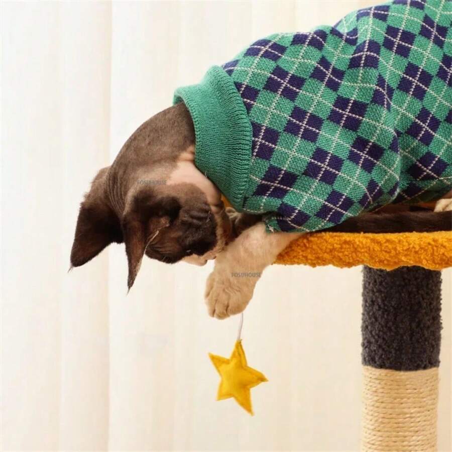 Creative Cat Tree House Cats Climbing Frame Scratching Post For Cat