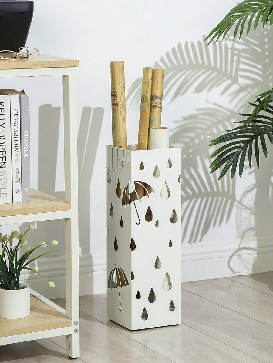 SONGMICS Umbrella Stand - White - View 1