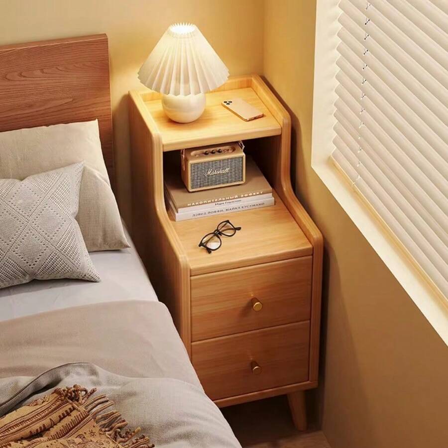 Modern Nightstands Bedroom Small Bedside Corner Night Stands Narrow