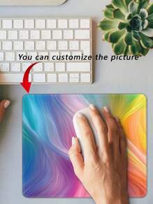 Personalisierte Foto-Mausunterlage - Individuelle Mausunterlage - Foto auf Mausunterlage Muster - Individuelle bedruckte Mausunterlage - Personalisierte Bürogeschenke - Individualisierte Mausunterlagen