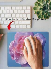 Personalisierte Foto-Mausunterlage - Individuelle Mausunterlage - Foto auf Mausunterlage Muster - Individuelle bedruckte Mausunterlage - Personalisierte Bürogeschenke - Individualisierte Mausunterlagen