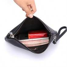 1 件新款男士手拿包时尚信封钱包，工作、商务、通勤、办公室、周年纪念、情侣、生日礼物、情人节礼物、礼物度假旅行圣诞节感恩节户外便携时尚休闲学生男士礼物笔记本电脑爸爸礼物男友礼物复古趣味礼物零钱包钱包男士胸包男士侧包挎包皮包流浪包臀包 - 彩色 - 查看 6