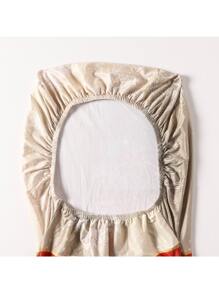 4/6 件套圣诞老人圣诞装饰椅套、节日餐椅椅套、弹力印花圣诞椅套 - Christmas 48 - 查看 5