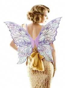 Adult Party Butterfly Wings Performance Props Holiday Show Fairy Wings, New Fabric Design Halloween