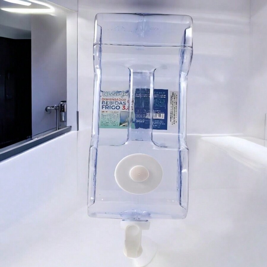3.8L Fridge Dispenser Bottle With Tap, Faucet And Screw Cap BPA Free