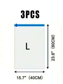 1/3/5pcs Compression Bags For Travel Travel Accessories Space Saver Bags No Vacuum Or Pump Needed Vacuum Storage Bags For Travel Essentials Travel And Home Packing Organizers (Blue) Clothes Storage Clothes Organizer Travel Organizer Bag Set Travel Storage Bag Set Packaging Bag Back To School School Bag Travel Essentials Travel Organizer For Beach Summer Vacation Travel Must Haves Vacation Holiday School Accessories Supplies Stuff Back To School Supplies