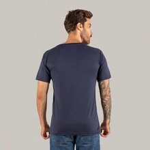 Running Company 30.4 Premium Soft Cotton Printed Comfortable T-Shirt - 藏蓝色 - 查看 2