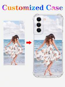 1 pieza Funda de teléfono anti-golpes personalizada para pareja, regalo para esposa/esposo, funda de teléfono con diseño personalizado adecuada para S21 22 23 24, A12 A13 A15 A14/A21s, iPhone XR 11 12 13 15 16 Pro Max, elegante, colorida, linda, sobria, a juego, Kawaii personalizada, ideal como regalo para él, ella, novio, novia, familia, amigos, abuelos, amantes de las mascotas para aniversarios, cumpleaños, graduación, bodas, baile de graduación, Día de la Madre, Día del Padre