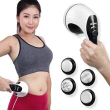 Lymphatic Drainage Massage Device For Slimming - 110v - 黑與白 - 查看 7