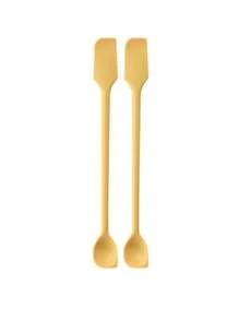 Keidason 2-In-1 Multifunctional Silicone Butter Spatula/Jam Spoon ,Dual-Head Available, Clean Peanut Butter Jar Gadget,Kitchen Gadget For Cream, Cooking & More