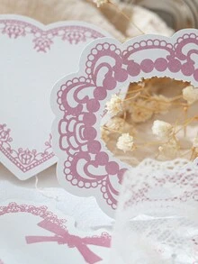 20 件便签可爱系列剪贴簿用品卡通主题便签，各种形状和尺寸，适用于办公室和学校 - 彩色 - 查看 8