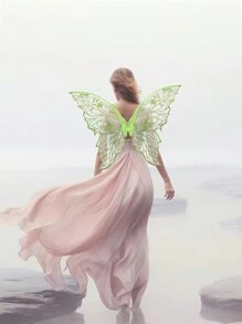 Adult Party Butterfly Wings Performance Props Holiday Show Fairy Wings, New Fabric Design Halloween