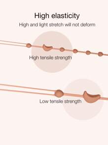 1 件装婴儿硅胶彩虹防丢失链，适用于奶嘴/牙胶、婴儿奶瓶配件