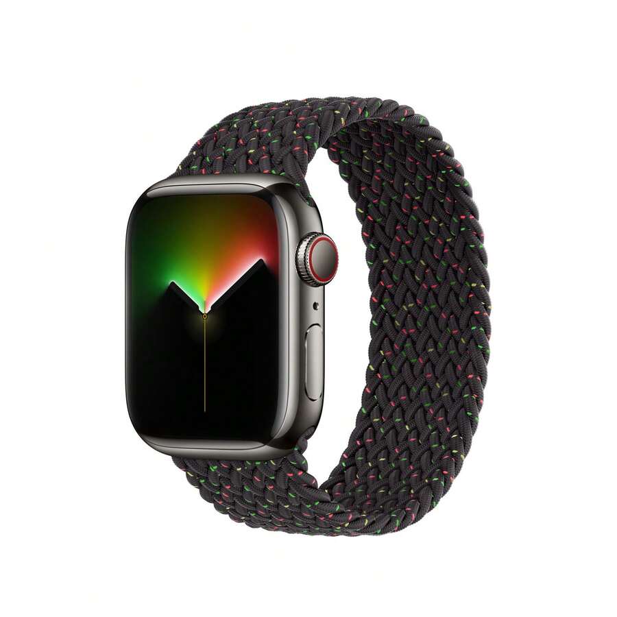 Apple Watch Braided Solo Loop 41mm Black Unity Size 3 SHEIN USA