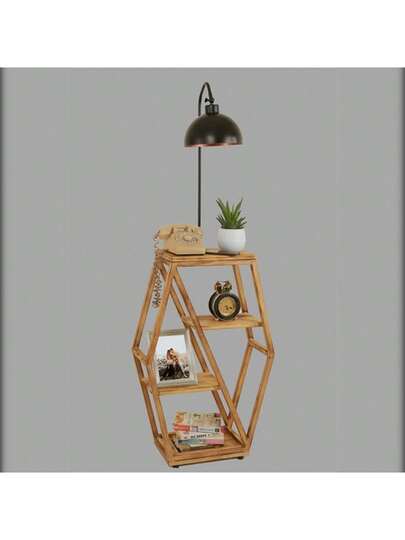 Well Home Vloer Lamp Metal, Zwart Bronze, 38x25x165, 27 Socket Max 60 W. Free Shipping In 24/48h view 4