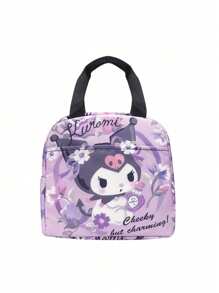 Sanrio Bolsa de lápices impresa en 3D para estudiantes de primaria y secundaria, de estilo anime kawaii y de dibujos animados, para niños y niñas, como regalo para artículos pequeños como lápiz labial, cepillo, cuidado de la piel, teléfono móvil, monedas, para uso en el hogar, regalos, vacaciones y festivales como Halloween y Navidad, de uso multifuncional.