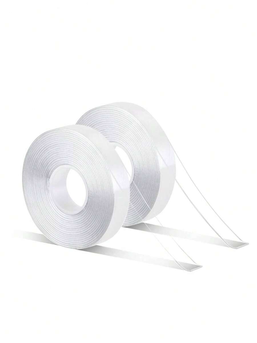 16.5ft Heavy Duty Removable Double Sided Adhesive Tape Clear