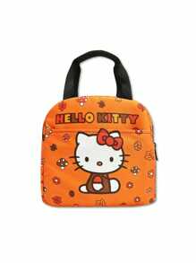 Sanrio Bolsa de lápices impresa en 3D para estudiantes de primaria y secundaria, de estilo anime kawaii y de dibujos animados, para niños y niñas, como regalo para artículos pequeños como lápiz labial, cepillo, cuidado de la piel, teléfono móvil, monedas, para uso en el hogar, regalos, vacaciones y festivales como Halloween y Navidad, de uso multifuncional.