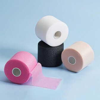 Skin Membrane, Pre Wrap Tape, Athletic Foam Tape, Black Pre Wrap Bandage, Suitable For Ankles, Wrists, Hands, And Knees, Multi-Specification And Multi-Color Gym Gym Accessories Bandages Sports Tape