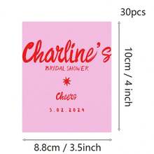 30pcs Wine Labels, Photo Wine Label Template, Minimalist Wedding Favor, Custom Wine Label, Personalized Gift, Wine Gift Label - Multicolor - View 35