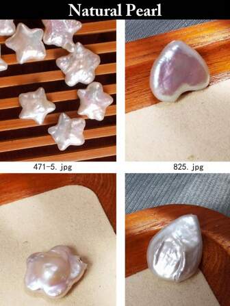 1 Piece White Faux Pearl Loose Beads For Necklace Or Bracelet Making