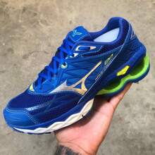 Men's Wave Creation 20 Gym Springs Comfortable Running Sports Shoes - Royal Blue - View 1