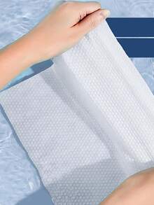 1 Hộp / 2 Hộp / 3 Hộp 26 Miếng Bông Tẩy Trang Dùng Một Lần 30cm, Kích Thước Cực Lớn, Mềm Mại & Nhẹ Nhàng Làm Sạch Da, Phù Hợp Với Mọi Loại Da, Dành Cho Cả Nam Và Nữ - có hoa văn - Xem 7