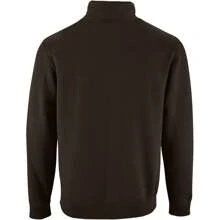 SOLS Mens Stan Contrast Zip Neck Sweatshirt (Black) - Black - View 2