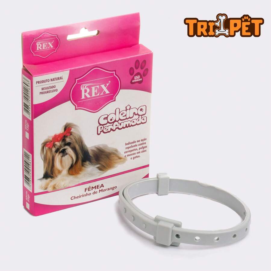 Scented Repellent Collar For Female Dogs And Cats Rex Moda de Mujer
