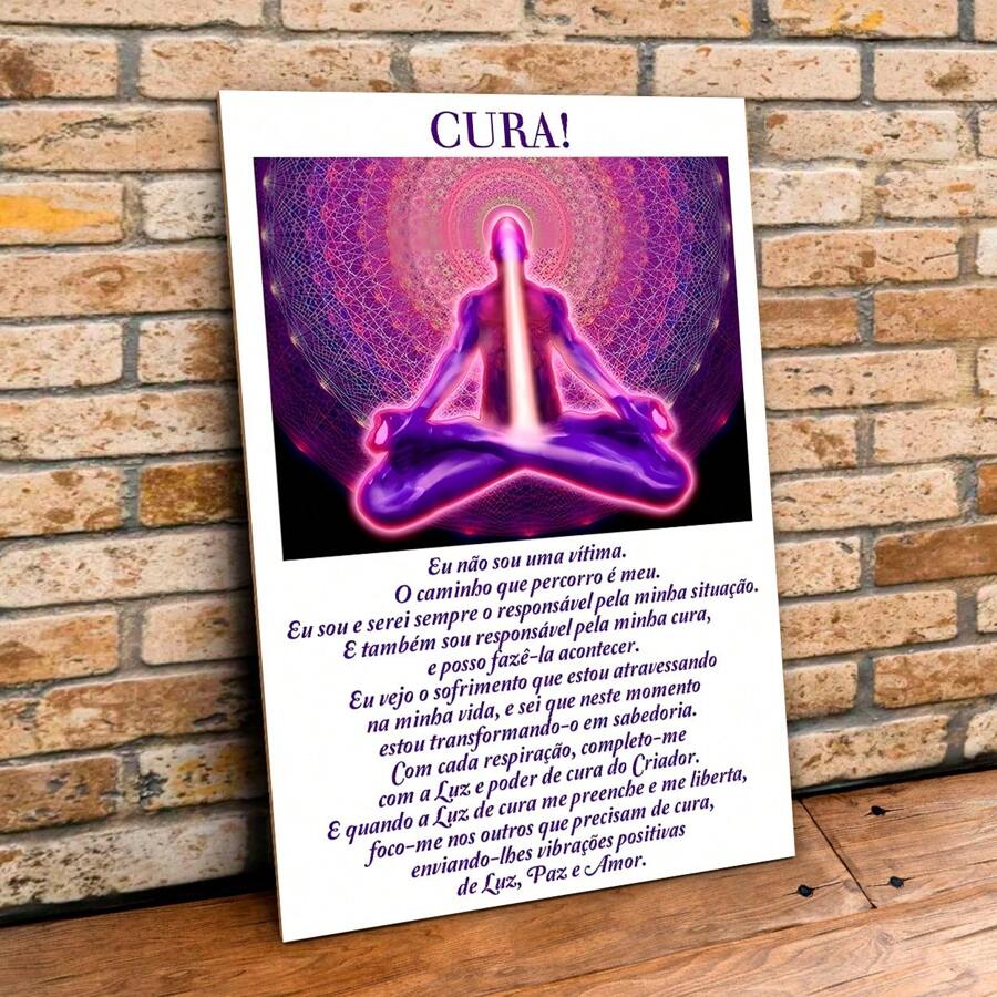 1 Decorative Healing Prayer Plaque In MDF - Nhiều màu - Xem 1