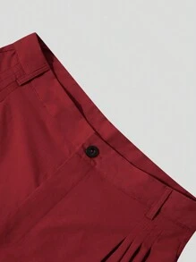 INCERUN Fashion Mens High Waist Zipper Pleated Holiday Casual Loose Wide Leg Trousers Bottoms Palazzo Culotte Long Pants